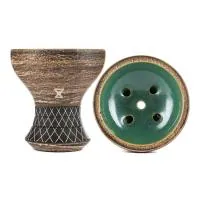 Чаша глиняная Alpha Hookah Turk Green Sand