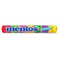 Жевательная конфета Mentos Roll 29г Rainbow