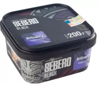 Табак Sebero Black 200г Bilberry M