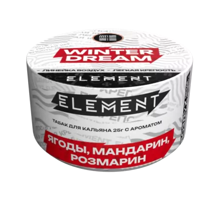 Табак Element New Воздух 25г Winter Dream M