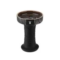 Чаша глиняная Alpha Hookah Wave Killer Black Pacific