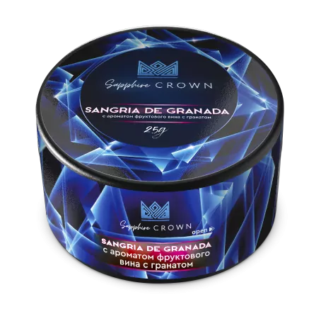 Табак Sapphire 25гр Crown Sangria De Granada М