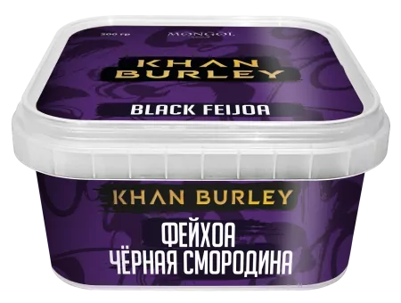 Табак Khan Burley 200г Black Feijoa M