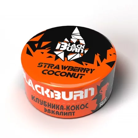 Табак Black Burn 25г Strawberry Coconut М