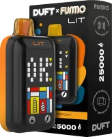 Одноразовая электронная сигарета Duft x Fummo 25000 Киви Персик M