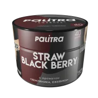 Табак Palitra 40г Straw Black Berry M