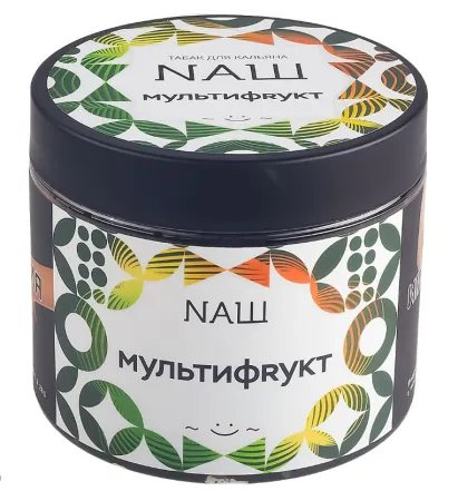 Табак Nаш 200г МУЛЬТИФRУКТ M