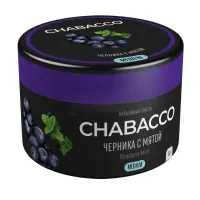 Кальянная смесь Chabacco Medium 40г Черника с Мятой M