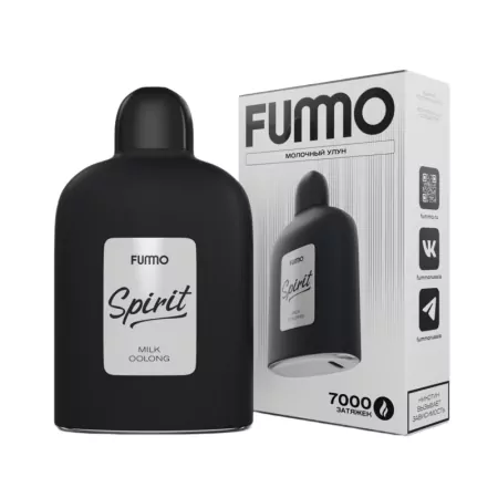 Одноразовая электронная сигарета Fummo Spirit 7000 - Молочный Улун М