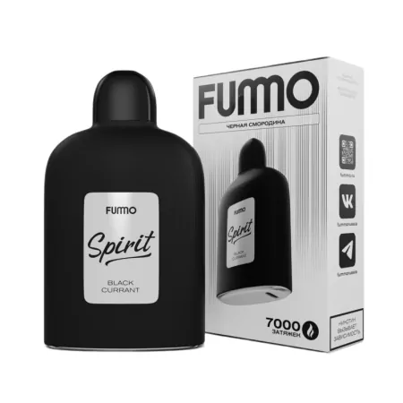 Одноразовая электронная сигарета Fummo Spirit 7000 - Черная Смородина М