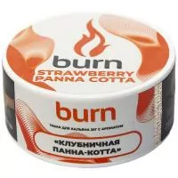 Табак Burn 25г Strawberry Panna-Cotta М