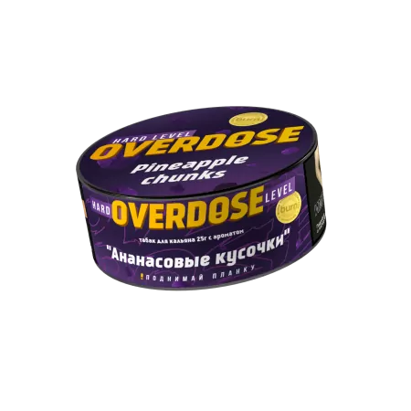 Табак Overdose 25г Pineapple Chunks M