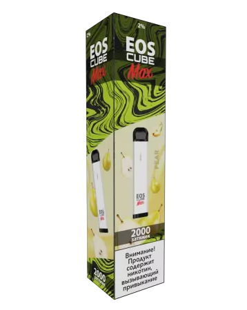 Одноразовая электронная сигарета EOS Cube Max 2% Pear