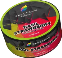 Табак Spectrum Hard Line 25г Basil Strawberry M