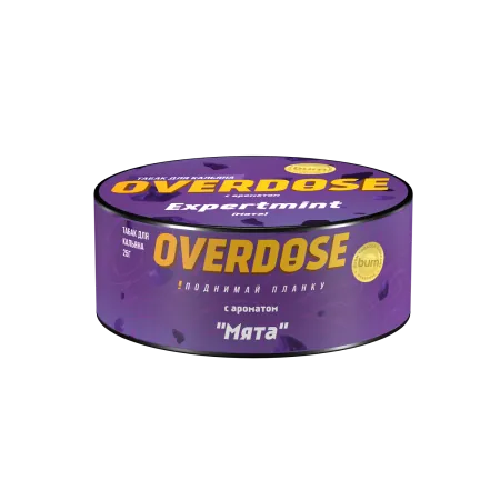 Табак Overdose 25г Expertmint M