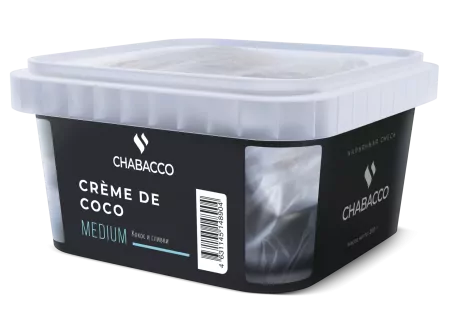 Кальянная смесь Chabacco Medium 200г Creme De Coco M !