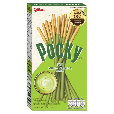 Бисквитные палочки Pocky 33г Milky Matcha