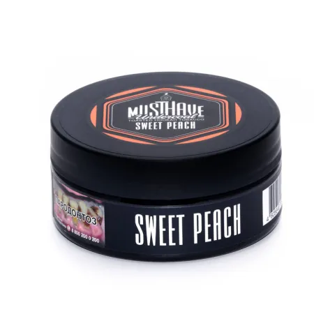 Табак Must Have 125г Sweet Peach M