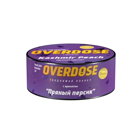 Табак Overdose 25г Kashmir Peach M