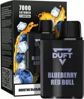 Одноразовая электронная сигарета Duft 7000 Blueberry Red Bull M