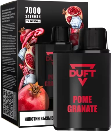 Одноразовая электронная сигарета Duft 7000 Pomegranate M
