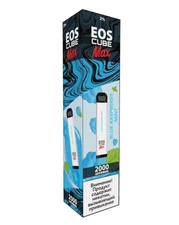 Одноразовая электронная сигарета EOS Cube Max 2% Blue Raspberry Mint