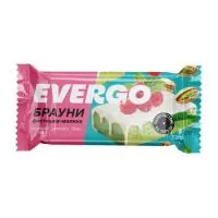 Пирожное протеиновое Evergo Фисташка-Малина 50гр