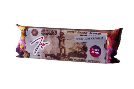 Уголь кокосовый JOY. 12шт — фото 2