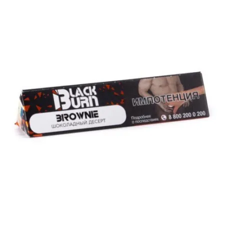 Купить Табак Black Burn 25г Brownie М