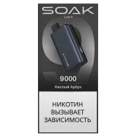 Одноразовая электронная сигарета Soak 9000 - Acid Watermelon M