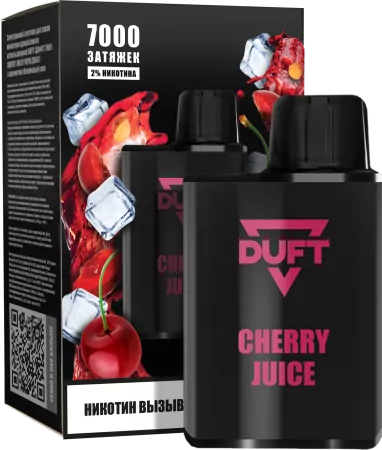Одноразовая электронная сигарета Duft 7000 Cherry Juice M