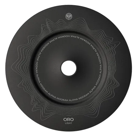 Кальян Alpha Hookah ORO Light Black (Без Колбы) — фото 3