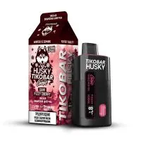 Одноразовая электронная сигарета Tikobar x Husky 12000 - Sour Fizzy Cherry M