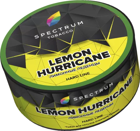 Табак Spectrum Hard Line 25г Lemon Hurricane M