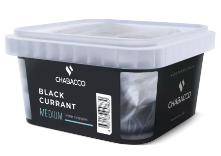 Кальянная смесь Chabacco Medium 200г Black Currant M !