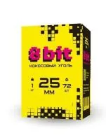 Уголь кокосовый 8 Bit 72 шт