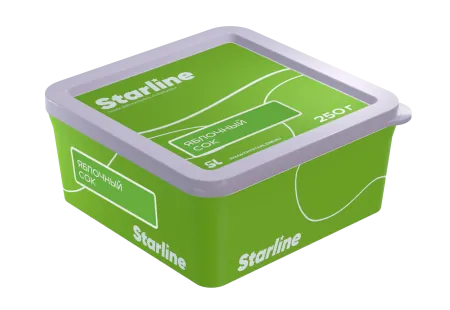 Табак Starline 250г Яблочный сок M