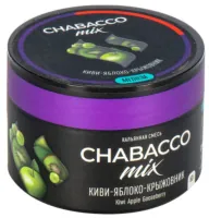 Кальянная смесь Chabacco Mix Line 40г Киви Яблоко Крыжовник M