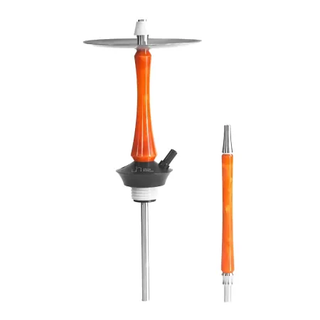 Кальян Union Sleek Акрил Оранжевый (Шахта,мундштук)