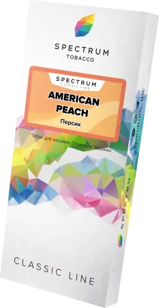 Табак Spectrum 100г American Peach M