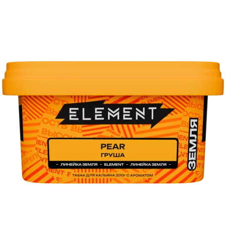 Табак Element New Земля 200г Pear M