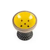 Чаша глиняная Alpha Hookah Turk Mustard