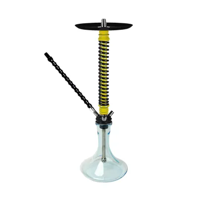 Кальян Mamay Customs Coilovers чёрный/жёлтый