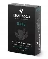 Кальянная смесь Chabacco Medium 50г Banana Daiquiri M