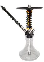 Кальян Mamay Customs Coilovers Micro Золотой/Черный (Шахта,мундштук)