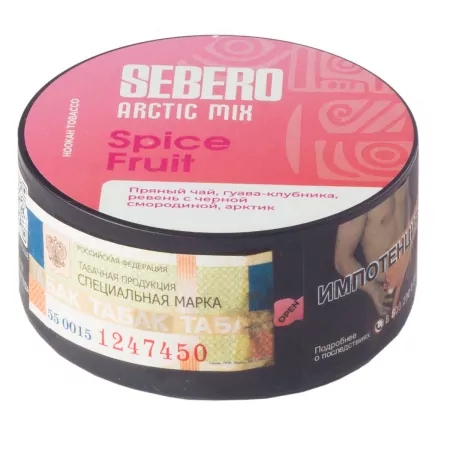 Табак Sebero 25г Arctic Mix Spice Fruit М
