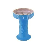 Чаша глиняная Alpha Hookah Wave Killer Blue Cenote