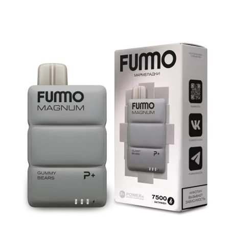 Одноразовая электронная сигарета Fummo Magnum 7500 - Мармеладки М