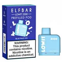 Картридж ELFBAR Lowit 2500 Голубика малина лед M