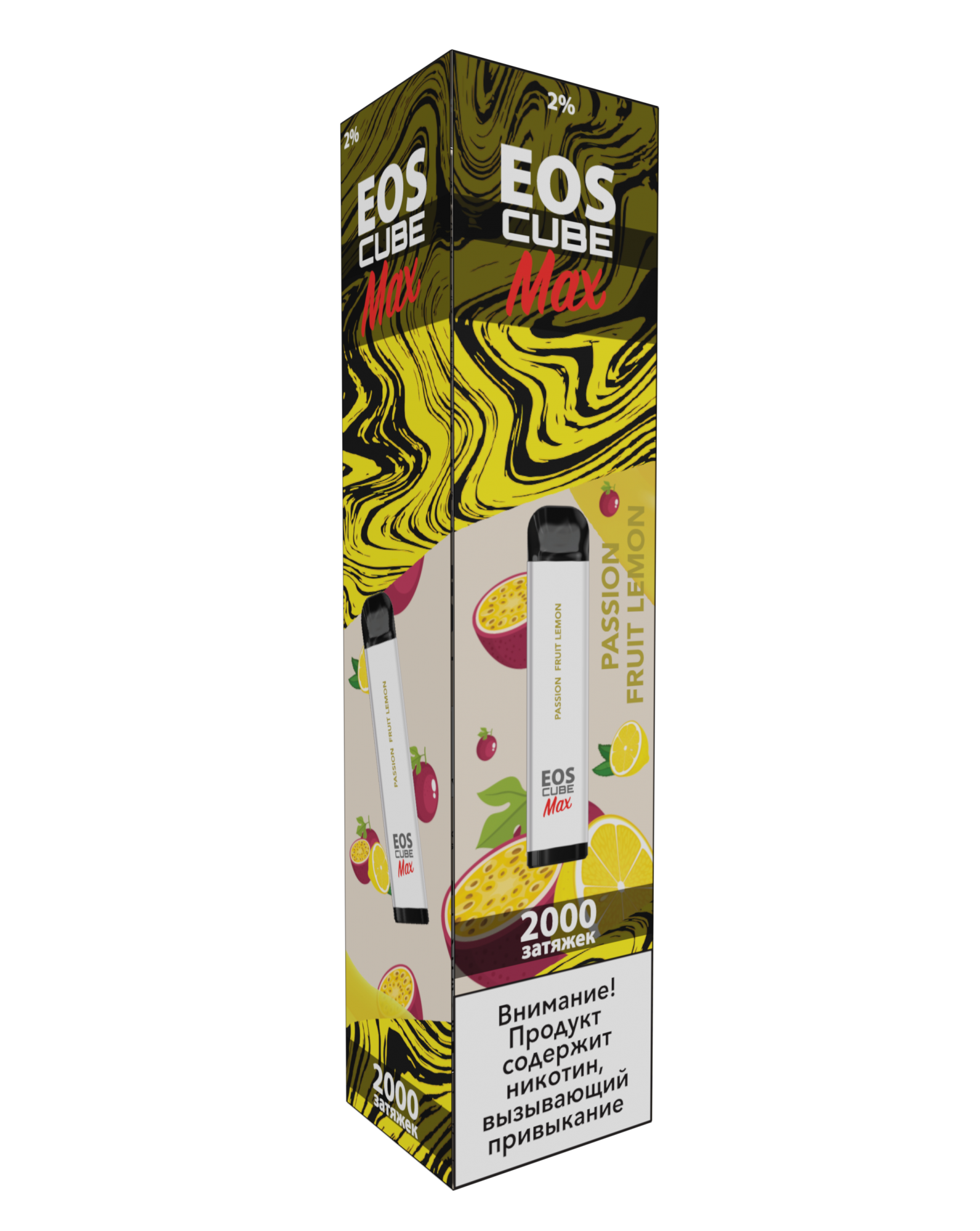 Cube max. EOS Cube Max. Электронные сигареты EOS Cube Max. Электронная сигарета passion Fruit Lemon. Одноразки EOS Cube.